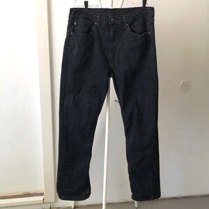 LEVI’S BLACK 505 JEANS 34/32 NWOT